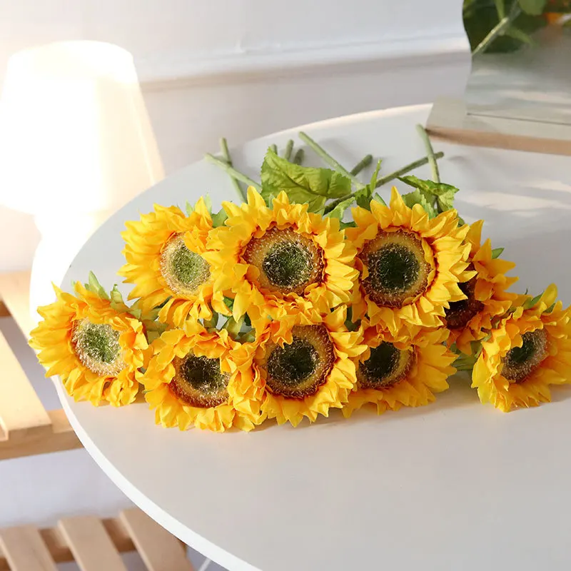 Photography Lighting Home - 48CM Artificial Sunflower Light Color Sunflower