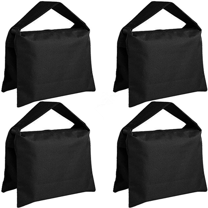 Light Stand Sandbag - 4pcs/2pcs/1pc Black Sand Bag Weight Bags