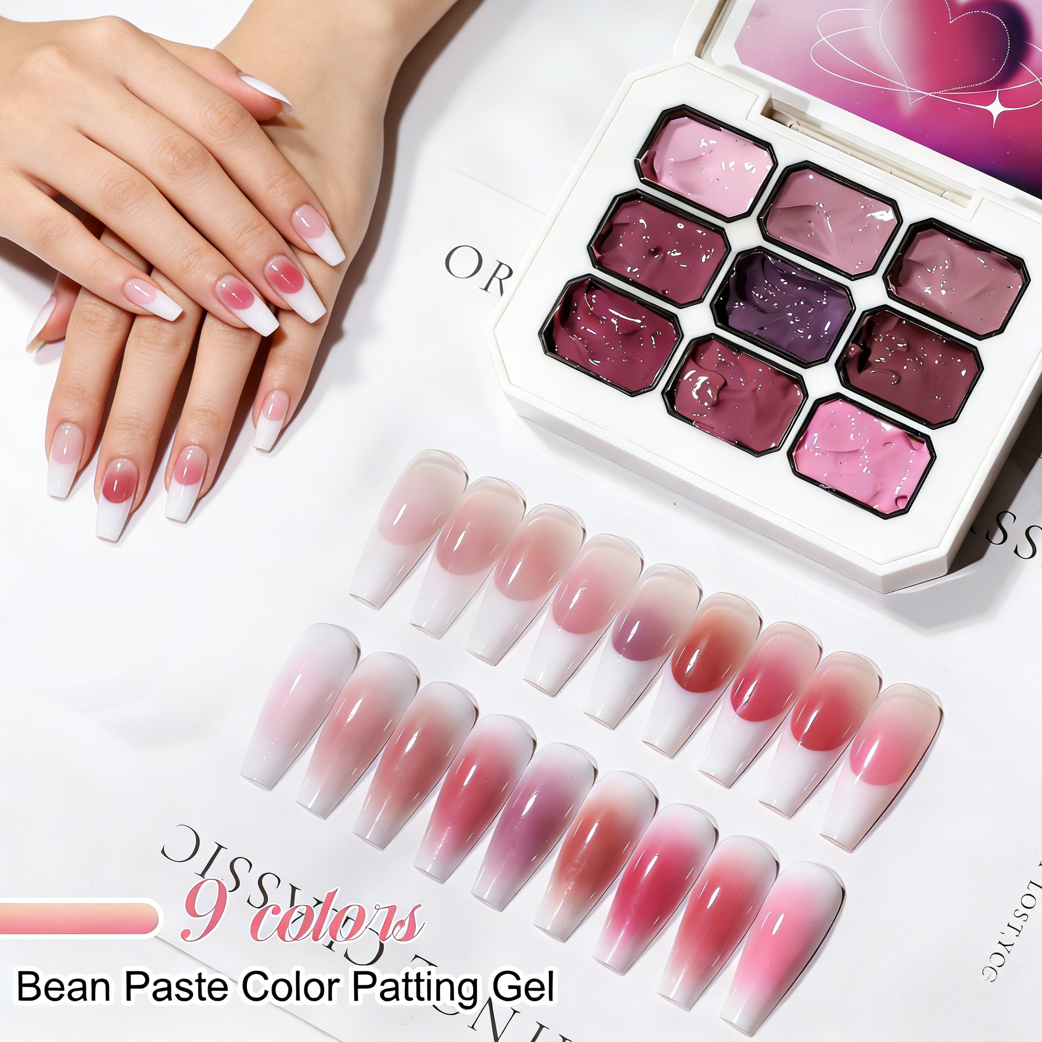 Photography Lighting Gels - 1pc 9 Colors Pink Patting gel