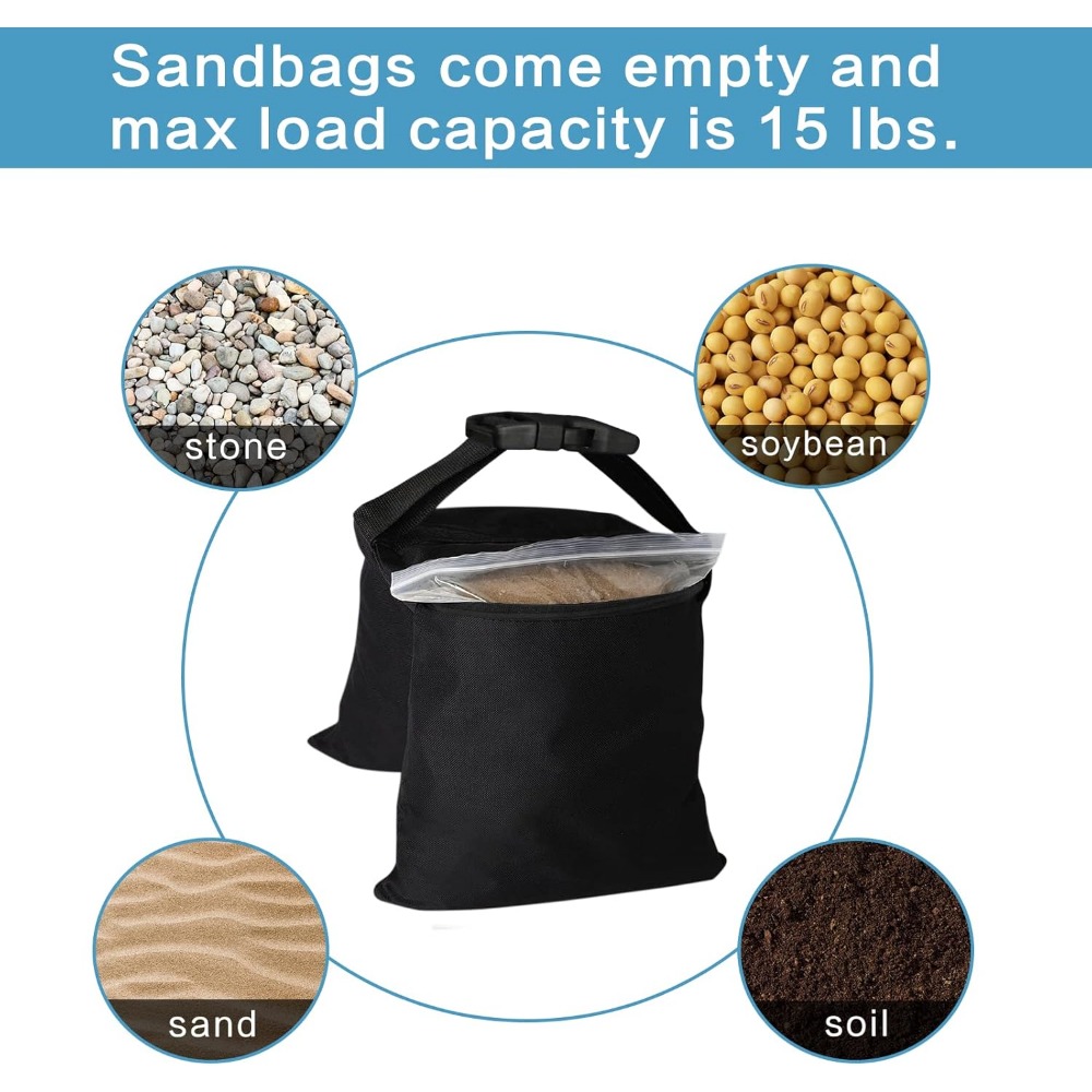 Heavy Duty Sandbags with PE Li - Light Stand Sandbag review and price
