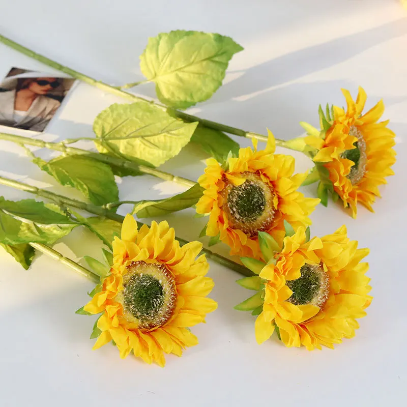 48CM Artificial Sunflower Ligh - Photography Lighting Home review and price