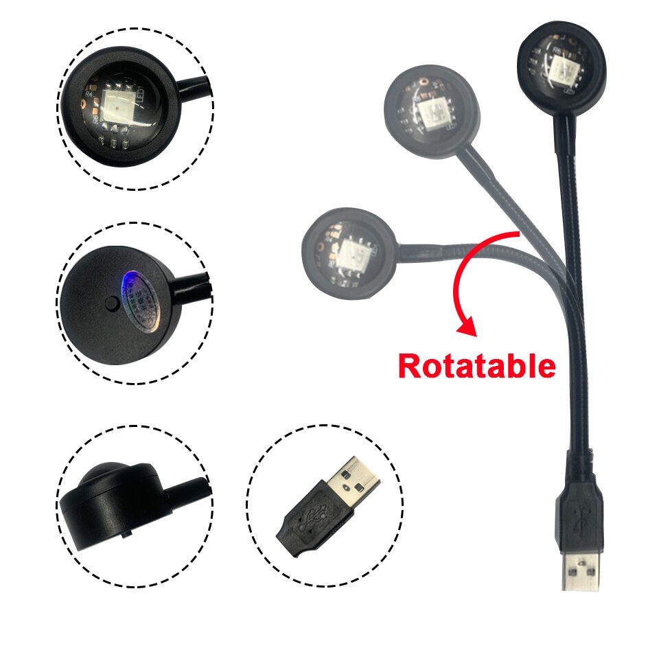LED USB Sunset Lamp Projector  - Photography Lighting Home review and price