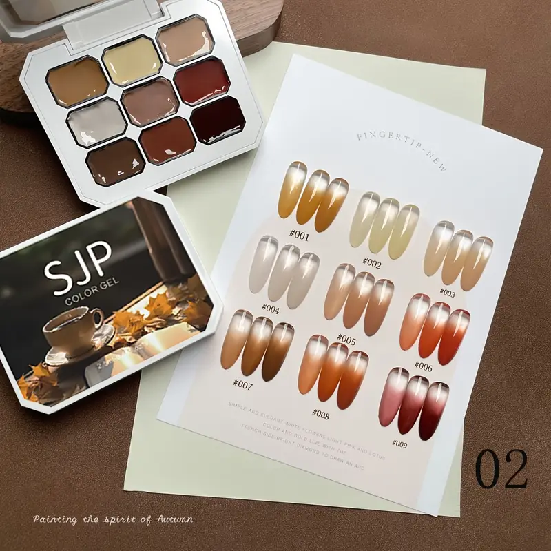 9 Colors Solid Nail Polish Pal - Photography Lighting Gels review and price