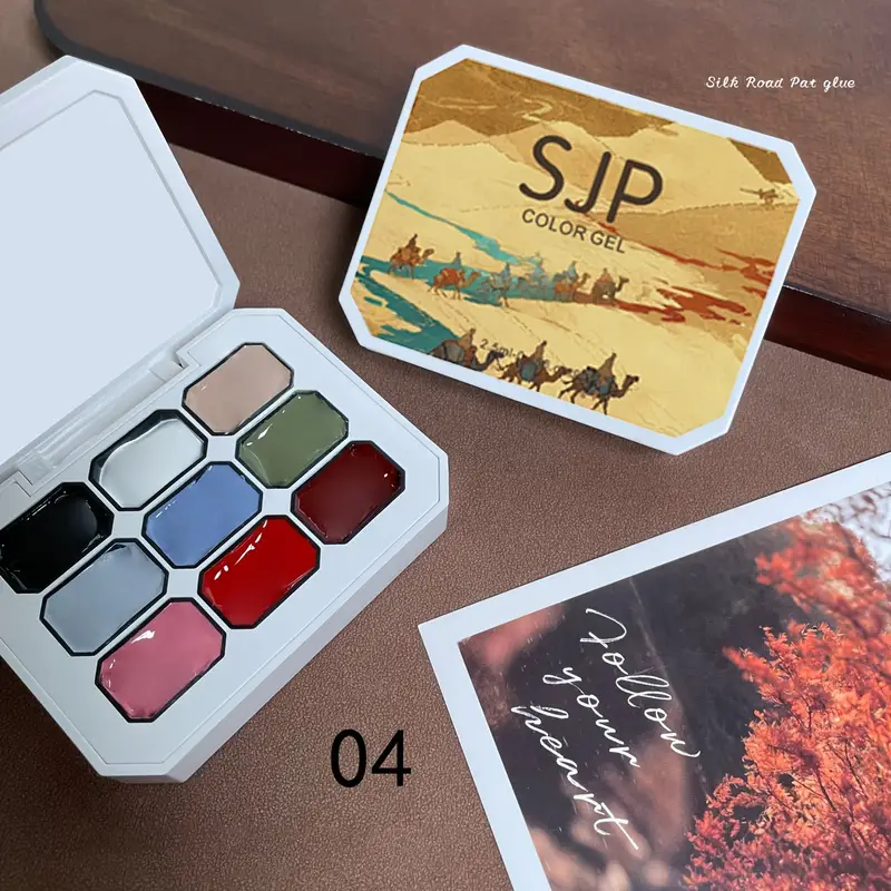 9 Colors Solid Nail Polish Pal - Photography Lighting Gels review and price