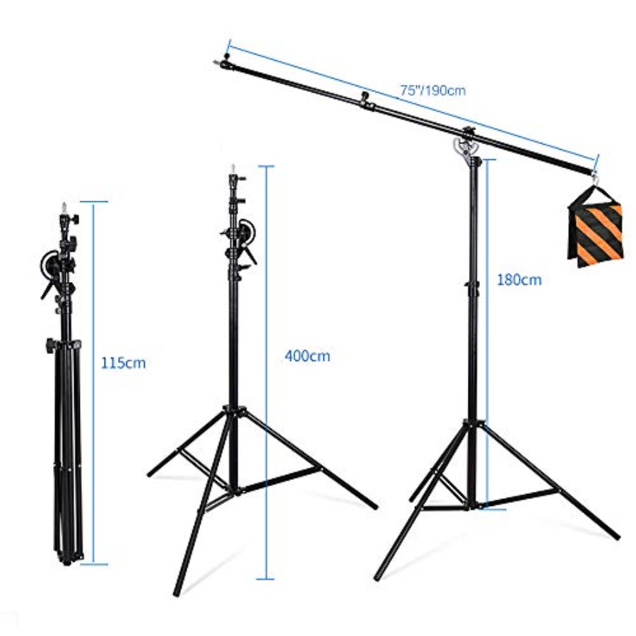 Max 13.2ft/400cm Two Way Adjus - Light Stand Sandbag review and price