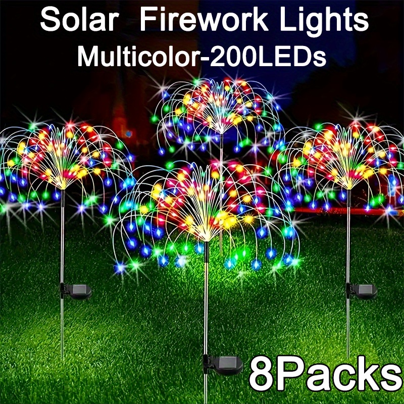 8-Mode Solar Firework Lights w - Photography Lighting And Backdrop review and price