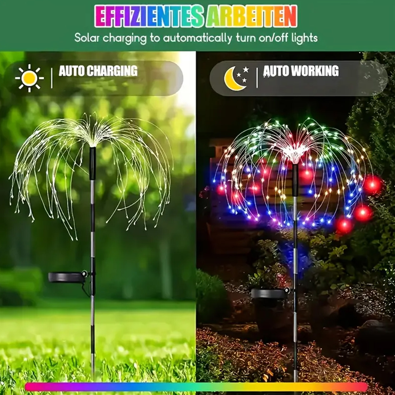8-Mode Solar Firework Lights w - Photography Lighting And Backdrop review and price