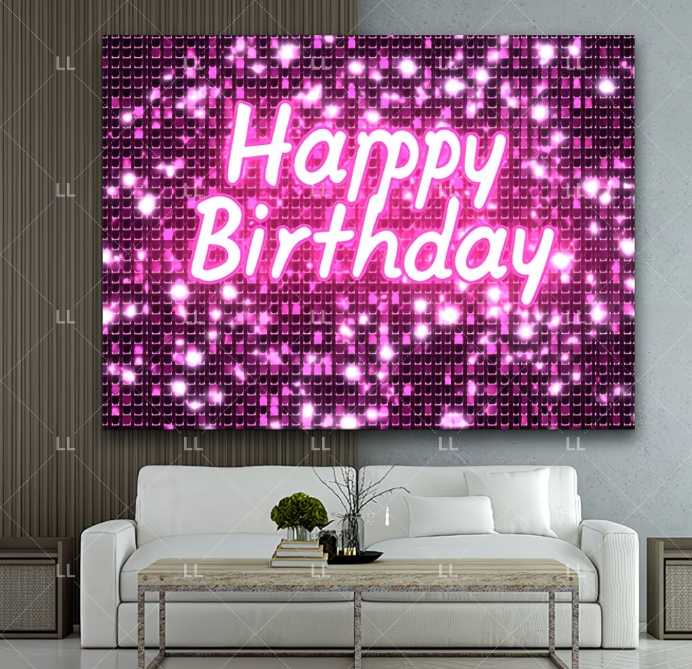 Pink Shimmer Wall Glitters Seq - Photography Lighting And Background review and price