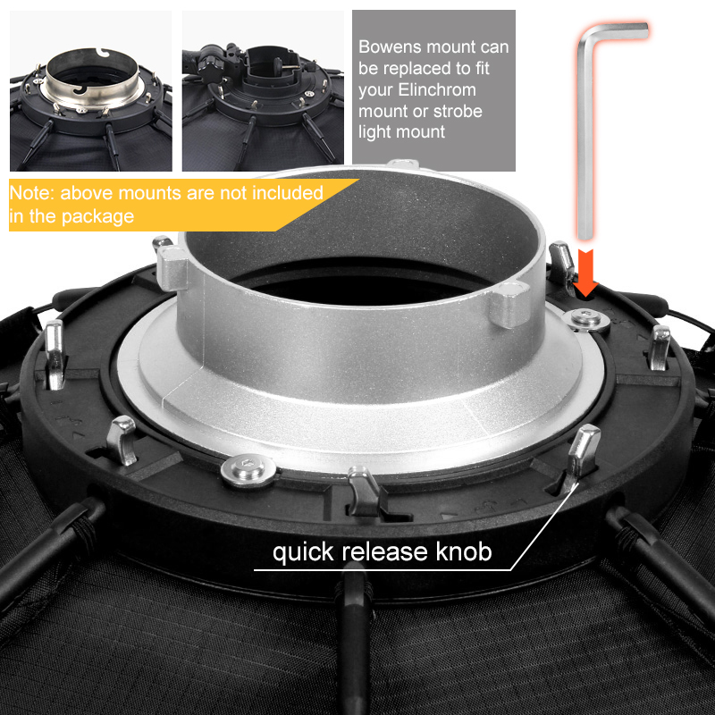 Triopo 90cm Photo Portabe Bowe - Photography Lighting And Background review and price