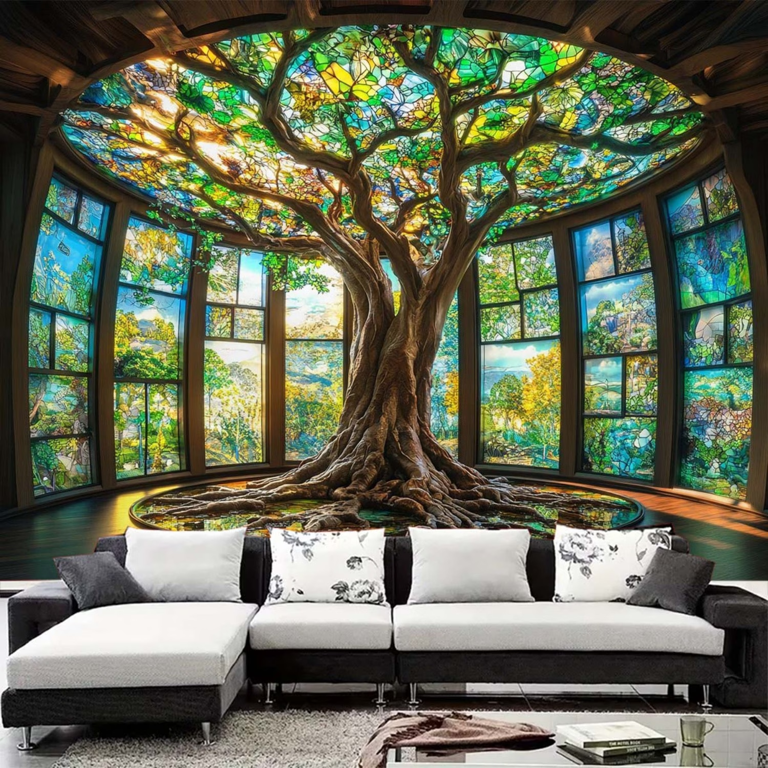 Enchanted Forest Life Tree Pho - Photography Lighting And Background review and price