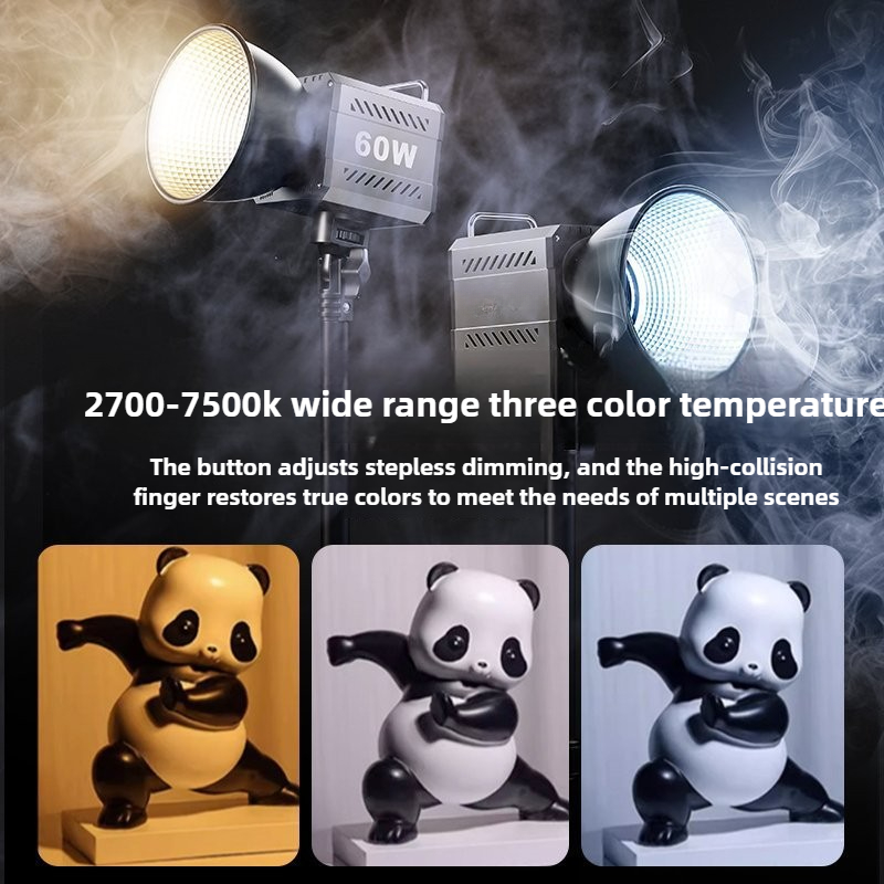 60W Tri-Color Video Light 2700 - Photography Lighting Home review and price