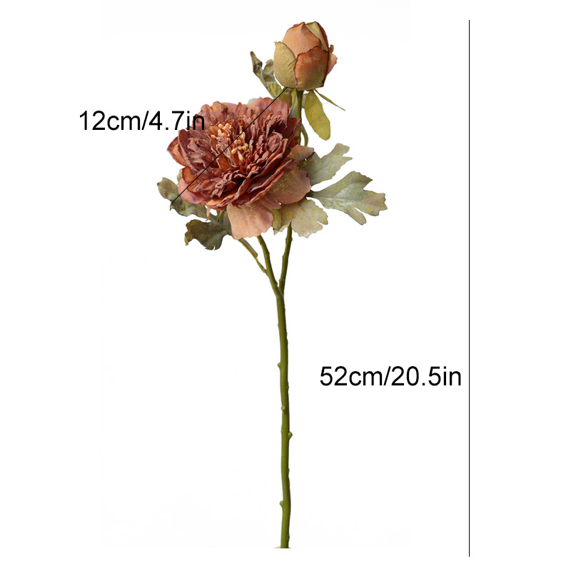 1PC Peony Simulation Flower Li - Photography Lighting Home review and price