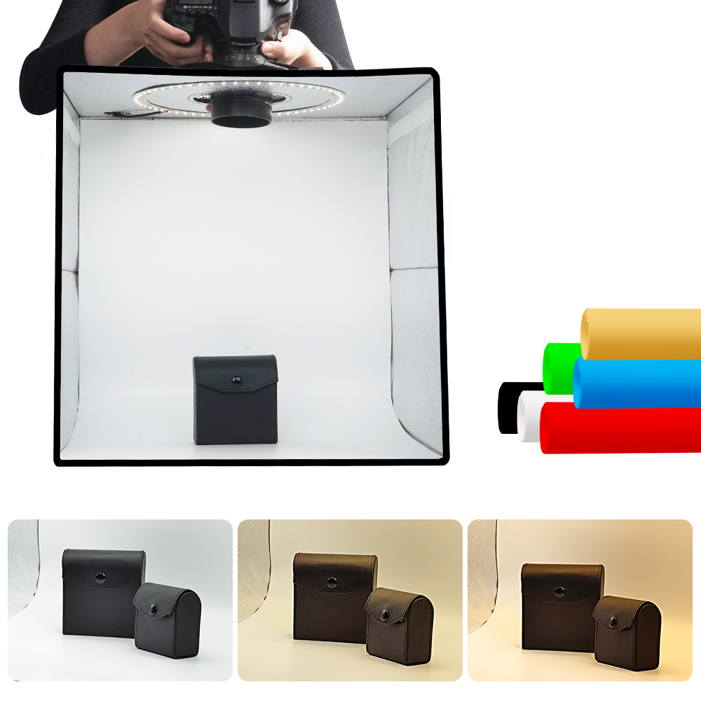 Lightdow Dimmable Photo Box LE - Photography Lighting And Backdrop review and price