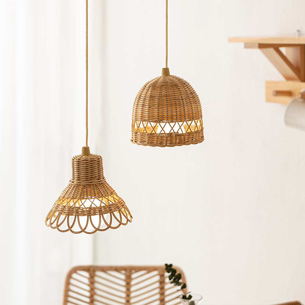 Rattan Lampshade Handmade Phot - Photography Lighting Home review and price