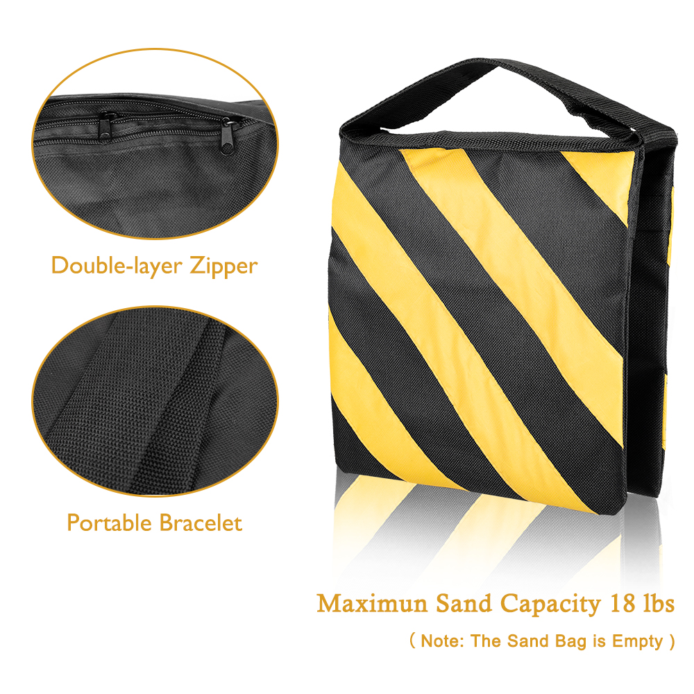 SH Black And Yellow Stripes Ph - Light Stand Sandbag review and price